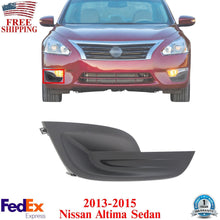 Load image into Gallery viewer, Front Fog Light Cover Right Passenger Side Textured For 2013-2015 Nissan Altima