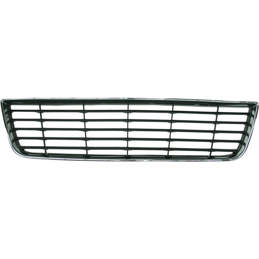 Front Bumper Grille Chrome Shell with Gray Insert For 2006-2011 Chevrolet Impala