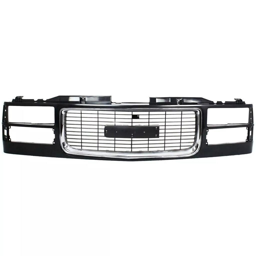 Front Grille + Fillers +Headlights Kit +Tail Lights For 1994-2000 GMC C/K Series