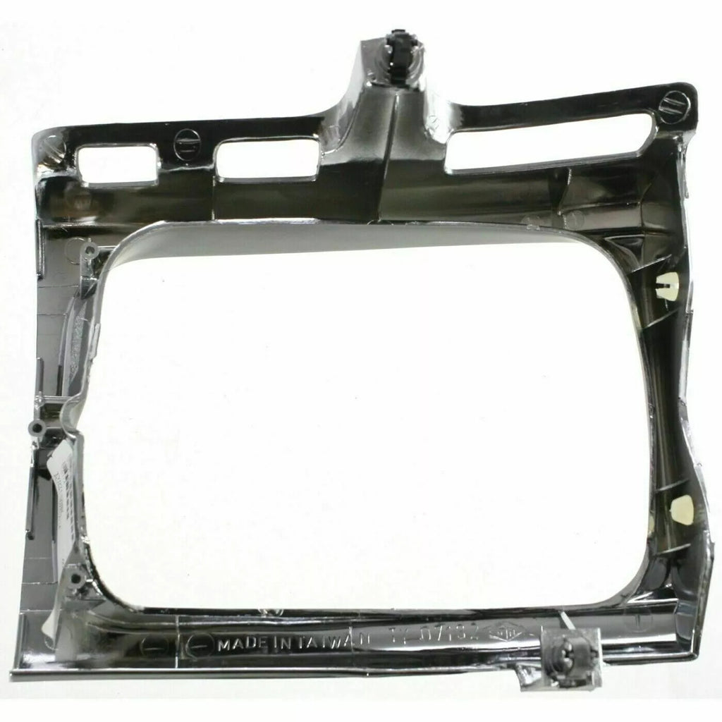 Front Grille & Headlight Bezels Chrome For 1992-1995 Toyota Pickup 4WD