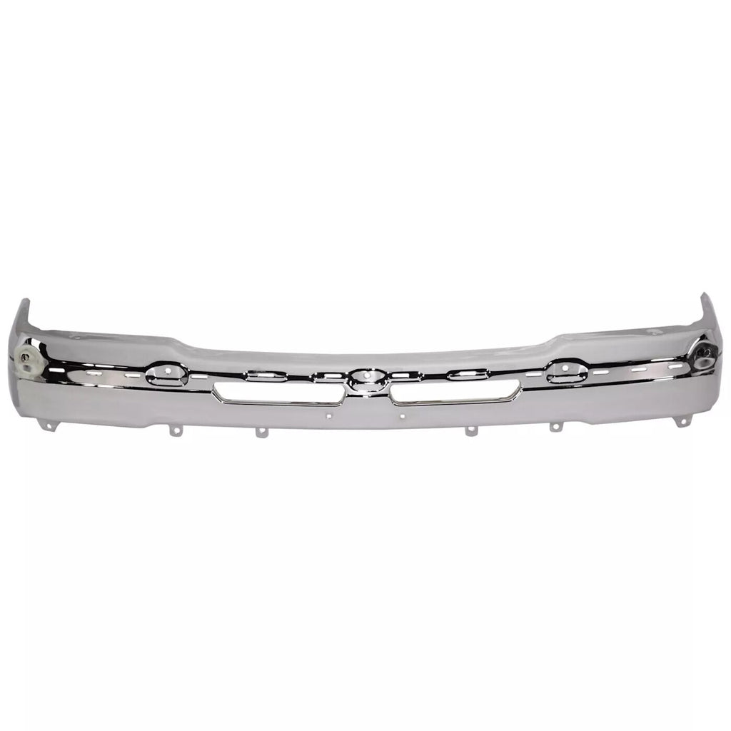 Front Chrome Bumper Kit with brackets For 2003-2006 Chevy Silverado 2500HD 3500