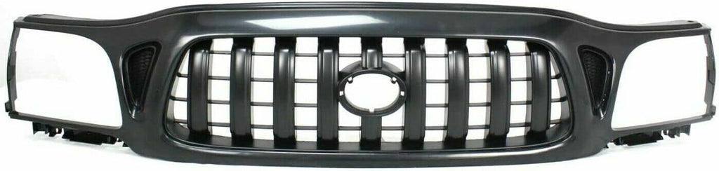Front Grille Assembly Kit 7pcs For 2001-2004 Toyota Tacoma with Headlight Filler