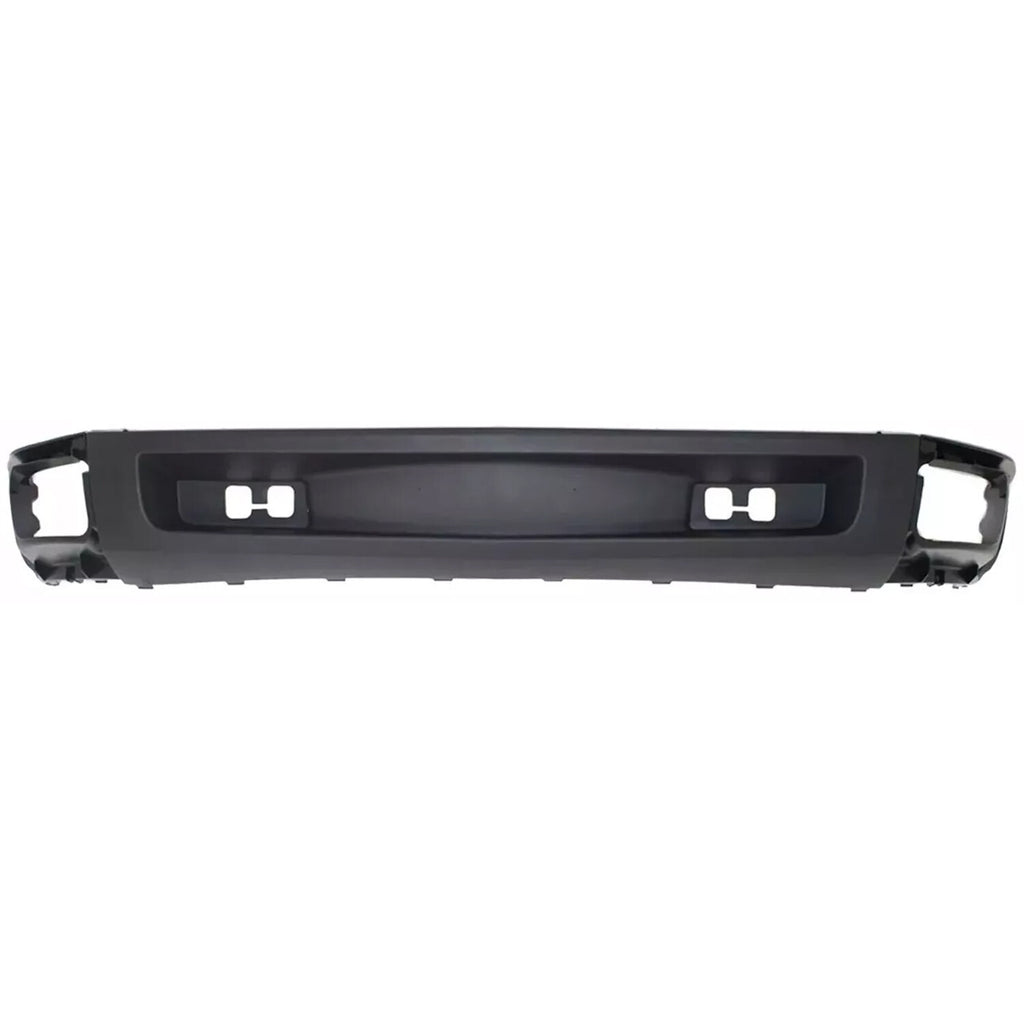 Front Bumper Lower Valance + Extension Textured For 2007-13 Chevy Silverado 1500