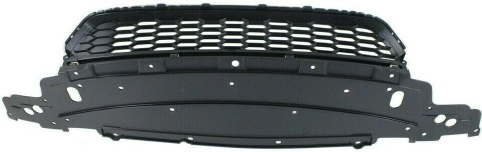 Front Bumper Lower Grille + Fog Light Covers Primed For 2013-2015 Honda Accord