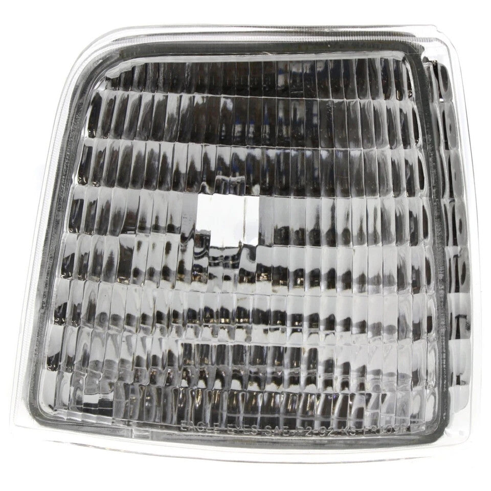 Front Grille Chrome + Headlight &Corner Lamps + Bezels For 1992-97 Ford F-Series