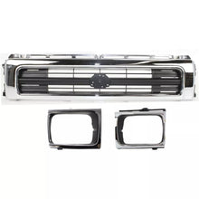 Load image into Gallery viewer, Front Grille & Headlight Bezels Chrome For 1992-1995 Toyota Pickup 4WD