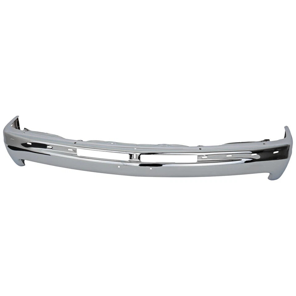 Front Bumper Chrome Steel Kit For 1999-2002 Silverado 1500/Tahoe Suburban
