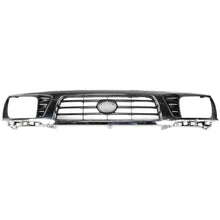 Load image into Gallery viewer, Front Bumper Chrome Steel Kit +Grille +Signal Lights For 1995-1997 Toyota Tacoma