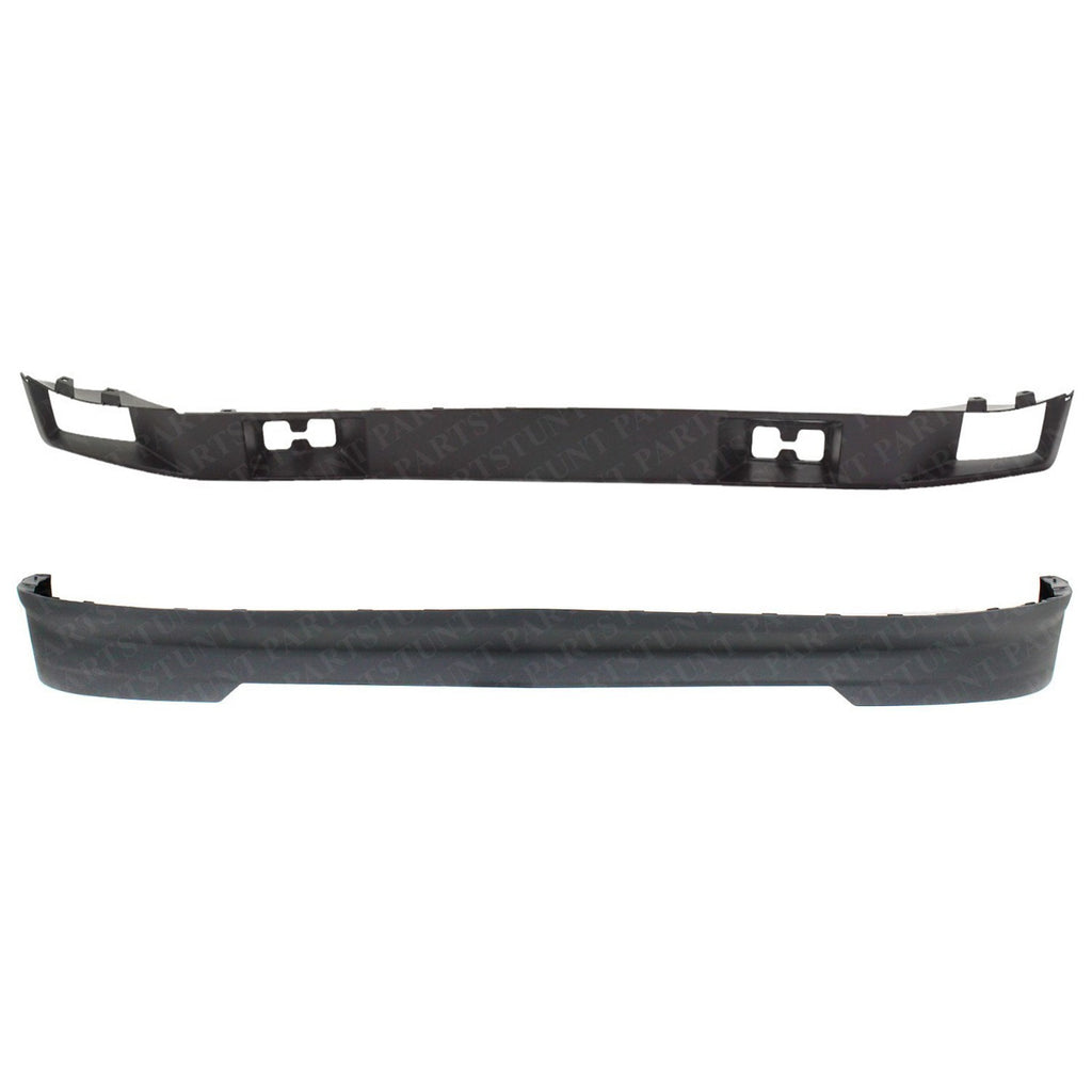 Front Bumper Molding & Lower Valance Textured For 2015-2020 Chevrolet Suburban