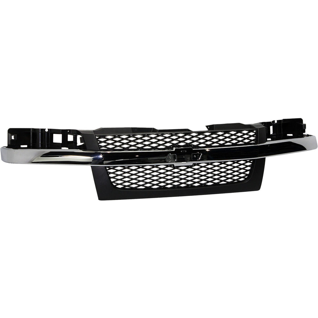 Front Chrome Bumper Kit + Fog Lights For 2004-2012 Chevy Colorado