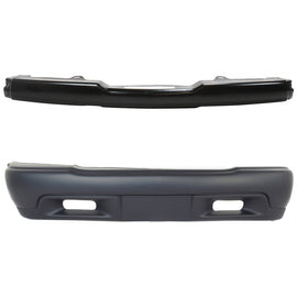 Front Bumper ReinForcement Steel Kit For GMC Sonoma 1998-2004 4WD