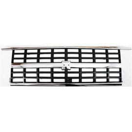 Front Chrome Grill For 1989-1991 Chevrolet Blazer Suburban R/V