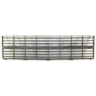 Grille For 1983-1984 Chevrolet K30 83-84 K10 Suburban Silver Shell and Insert