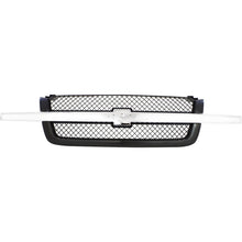 Load image into Gallery viewer, Front Chrome Bumper Kit + Brackets + Grille For 2003-2006 Chevy Silverado 1500
