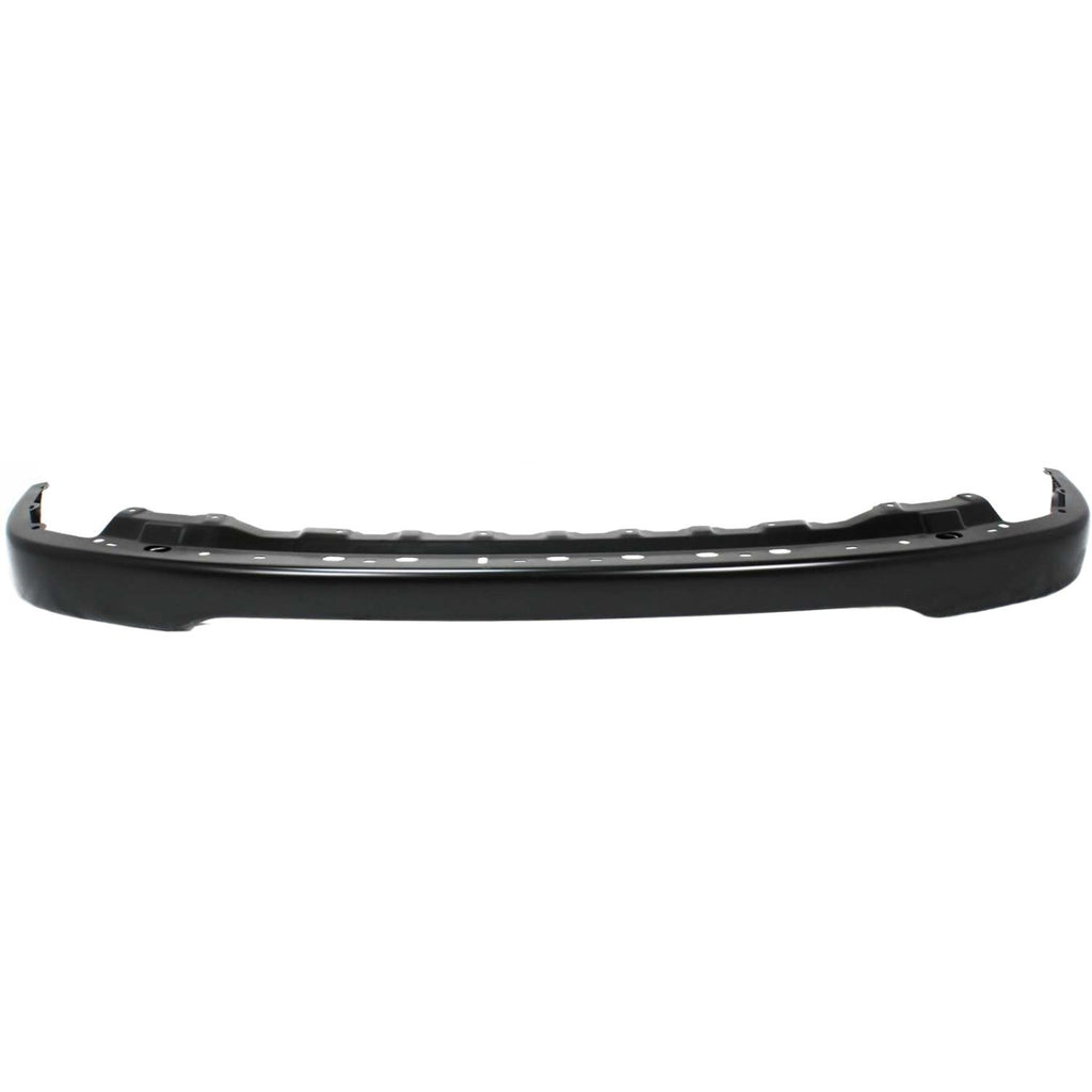 Front Chrome Grille + Black Primed Bumper + Lower Valance + Reinforcement + Headlights + Bumper Brackets for 2001–2004 Toyota Tacoma 4WD
