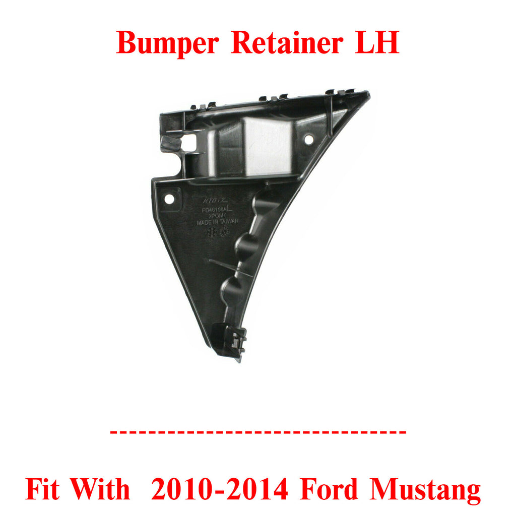 Front Bumper Retainer Left Driver Side For 2010-2014 Ford Mustang FO1026109