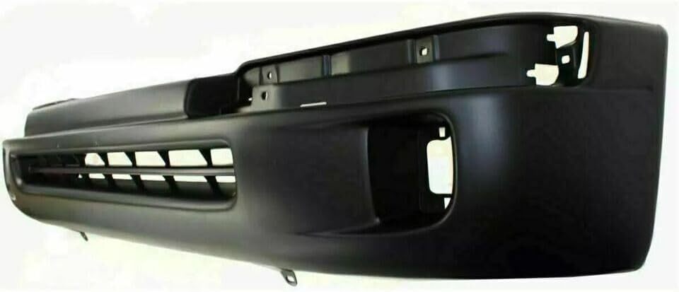 Front Bumper Primed + Trim End Bracket Kit For 1998-2000 Toyota Tacoma 6 Pcs