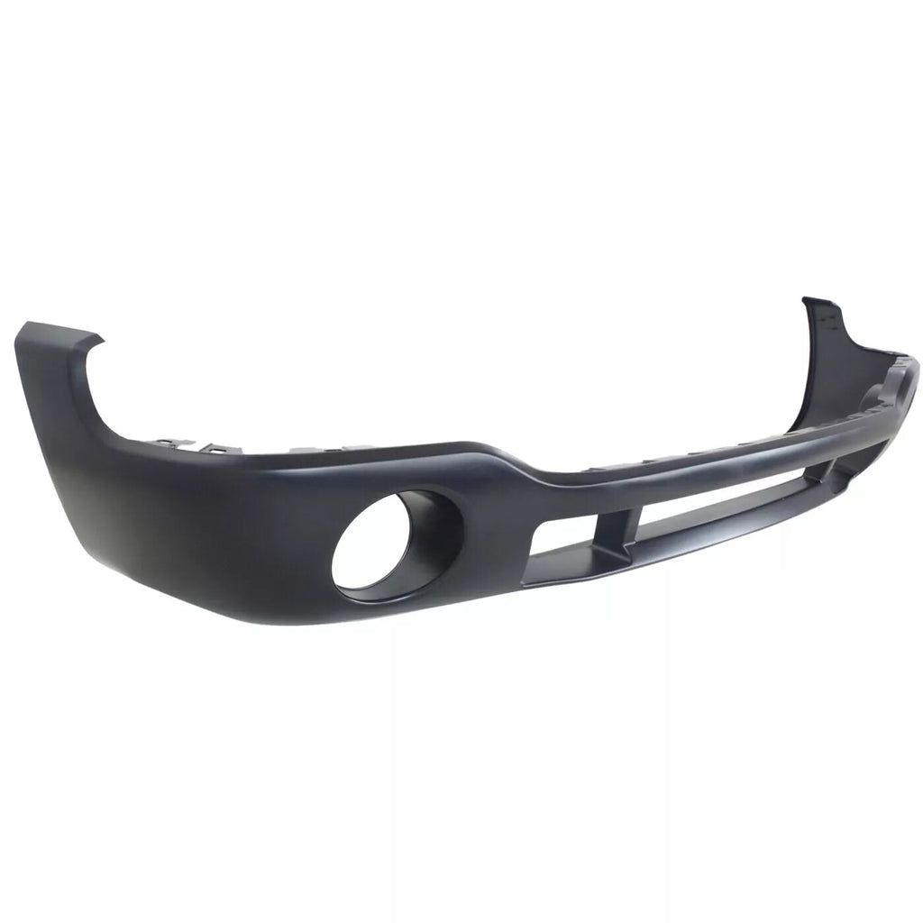 Front Chrome Bumper Kit with Brackets For 2003-2006 GMC Sierra 1500