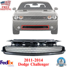 Load image into Gallery viewer, Front Bumper Lower Grille Textured Black Plastic For 2011-2014 Dodge Challenger