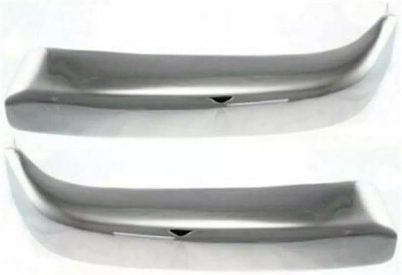 Front Bumper Primed + Trim End Bracket Kit For 1998-2000 Toyota Tacoma 6 Pcs