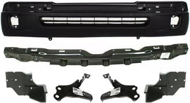 Front Bumper Primed + Brackets & Reinforcement For 1998-2000 Toyota Tacoma 4WD