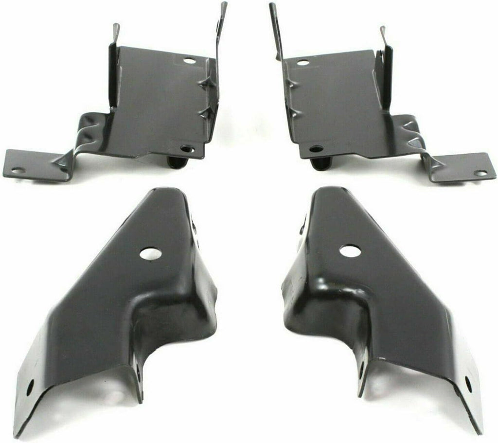 Front Bumper + Upper + Valance + Brackets For 2003-2006 Silverado 2500HD 3500HD