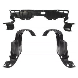 Front Fender Liners and Engine Splash Shield For 2006-2011 Honda Civic Sedan