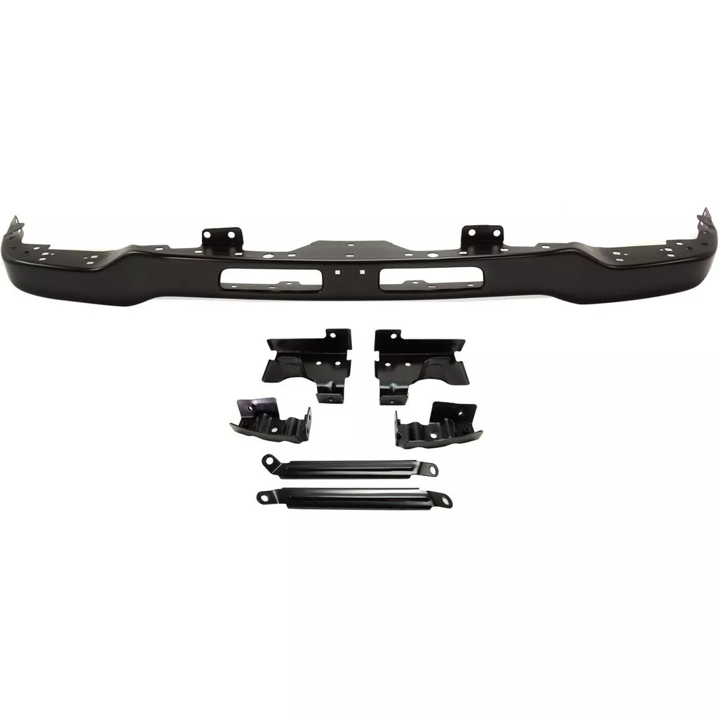 Front Bumper w/ Brackets + Lower Valance Primed For 2003-06 GMC Sierra 1500-3500