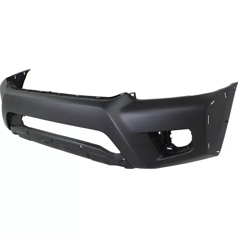 Front Bumper Cover + Lower Grille Textured + End Caps For 2012-15 Toyota Tacoma