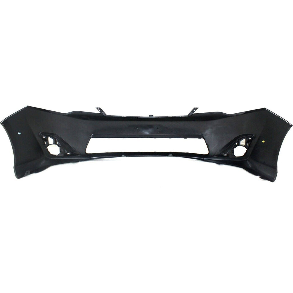 Front Bumper Cover Primed + Grille Textured Plastic For 2012-2014 Toyota Camry