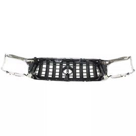 New Front Bumper Chrome & Grille Assembly Kit For 2001-2004 Toyota Tacoma
