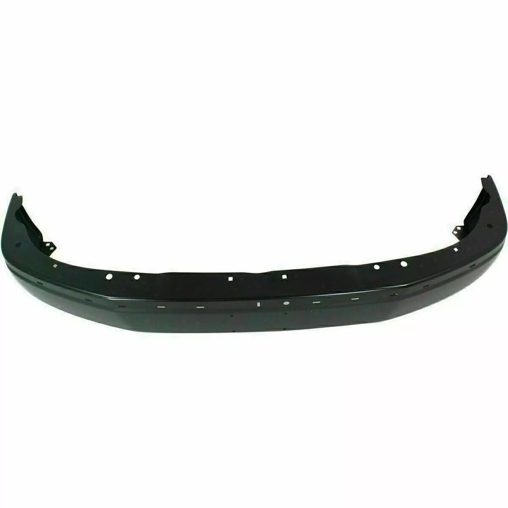 Front Bumper Primed Steel + Upper Cover For 03-23 Chevy Express / GMC Savana Van
