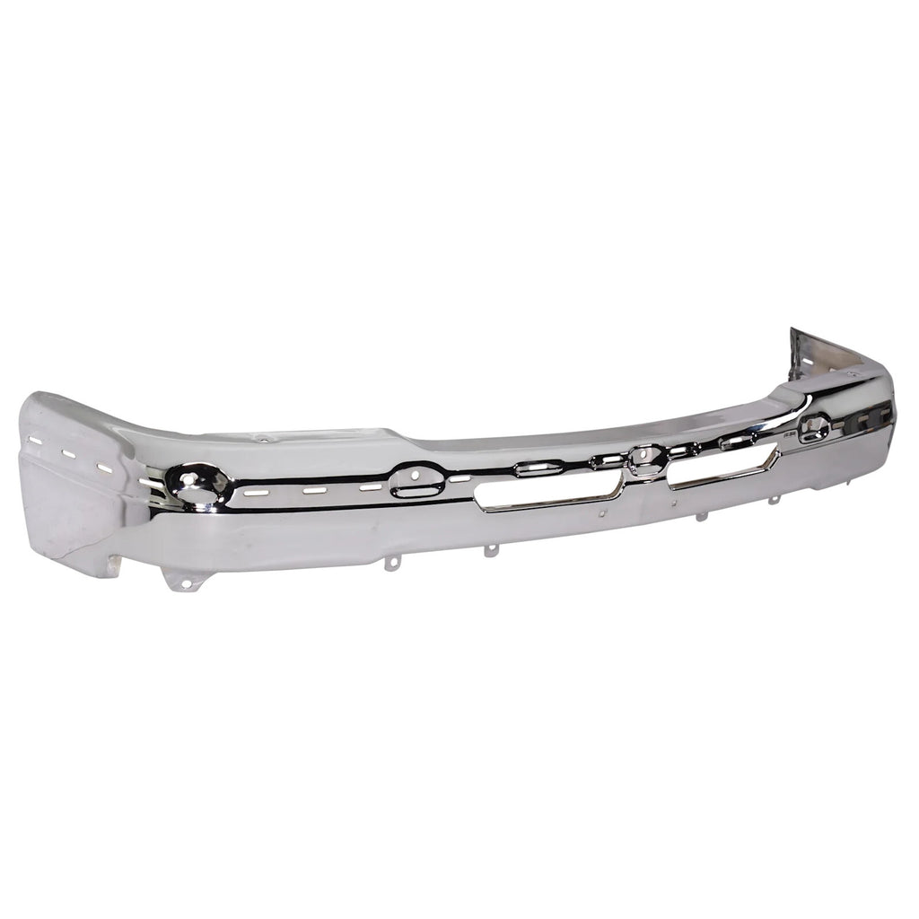 Front Bumper Chrome Steel Kit For 2003-2006 Chevrolet Silverado 1500 Avalanche
