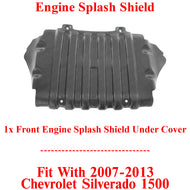 Front Lower Engine Splash Shield For 2007-2013 Chevrolet Silverado 1500