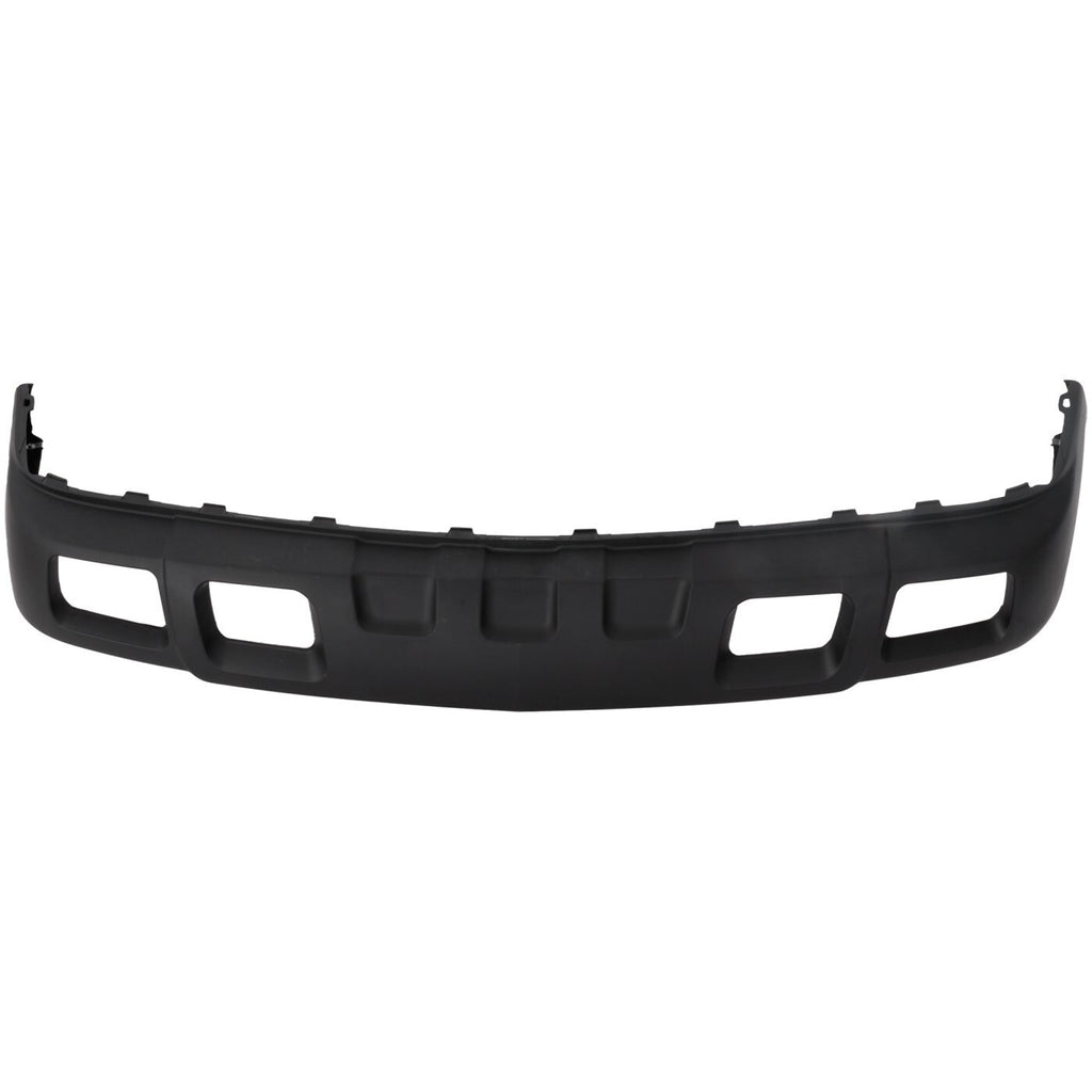New Front Bumper Chrome + Grille + Valence & Brackets For 2003-06 Silverado 1500