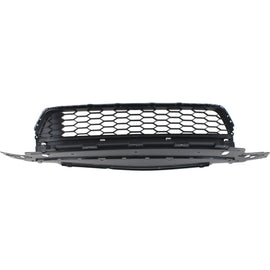 New Front Bumper Lower Grille Plastic Textured Gray For Honda Accord 2013-2015