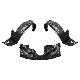 Front Fender Liner Left & Right + Engine Splash Guard For 2005-07 Honda Odyssey
