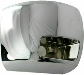 Set of 2 Front Bumper Chrome End Caps For 2007-2010 Chevy Silverado 2500HD 3500