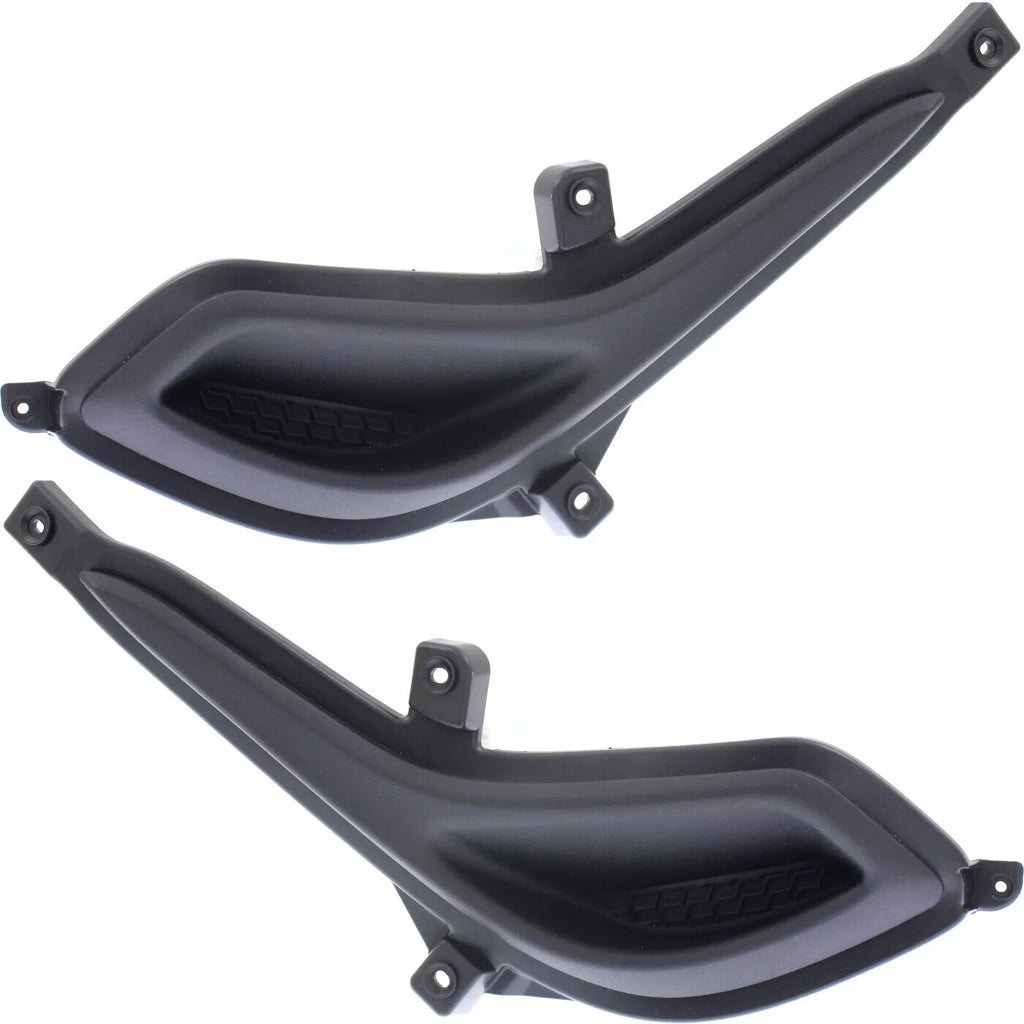 Front Bumper Fog Light Hole Covers Left & Right Side For 2012-17 Hyundai Accent
