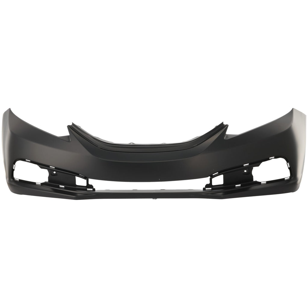 Front Bumper Cover For 2013-2015 Honda Civic EX EX-L LX Si Sedan Primed