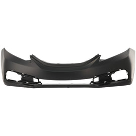 Front Bumper Cover For 2013-2015 Honda Civic EX EX-L LX Si Sedan Primed