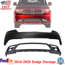 Load image into Gallery viewer, Front Bumper Cover Upper and Lower For 2014-2020 Dodge Durango