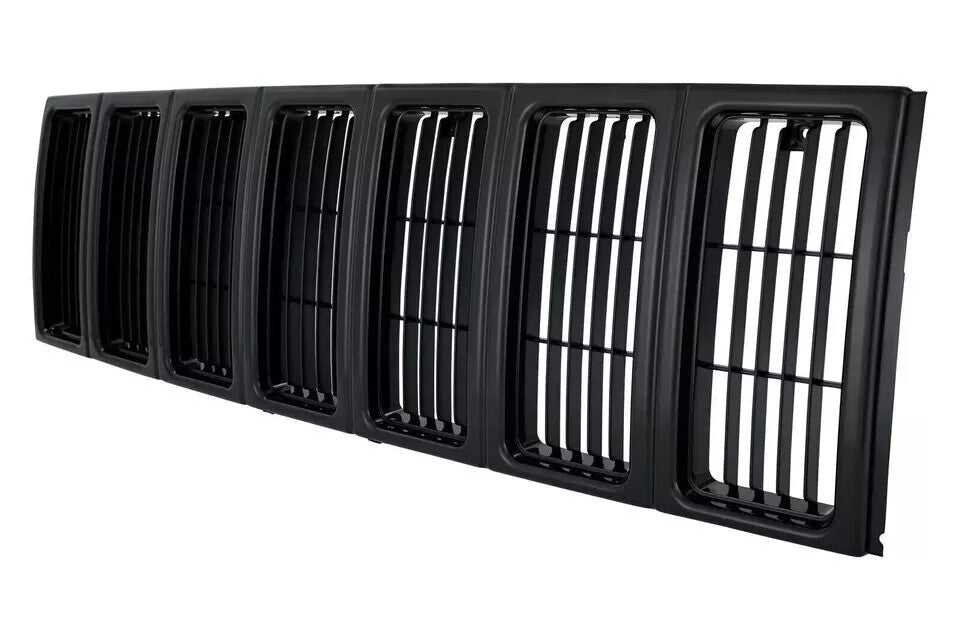 Header Panel Grille Headlight Bezel Park & Corner Lights For 97-01 Jeep Cherokee