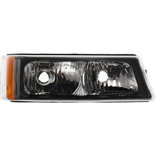 Load image into Gallery viewer, Front Bumper Chrome Steel Kit w/ Headlights Grille For 2003-2006 Silverado 1500