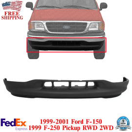 Front Lower Valance Primed For 1999-2001 Ford F-150 1999 F-250 Pickup RWD 2WD
