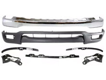 Load image into Gallery viewer, Front Bumper Chrome Kit with Brackets &amp; Retainer Set For 2001-2004 Toyota Tacoma
