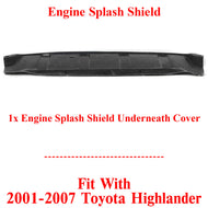 Engine Splash Shield Underneath Cover For 2001-2007 Toyota Highlander
