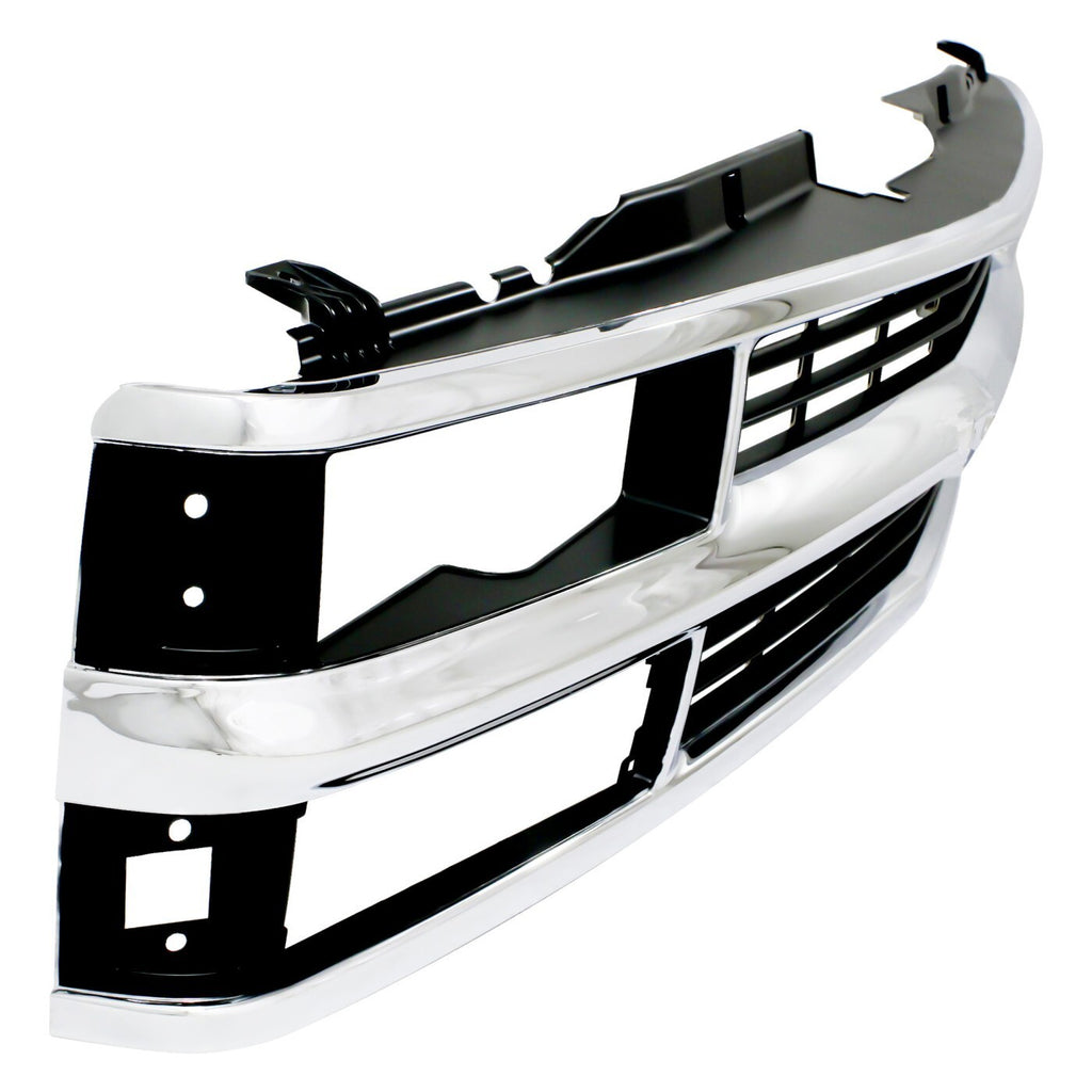 Front Grille + Fillers +Headlights Kit +Tail Lights For 1994-2000 GMC C/K Series