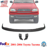 Front Bumper Upper Filler Primed + Bumper Brackets For 2001-2004 Toyota Tacoma