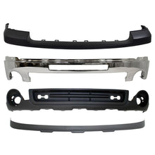 Load image into Gallery viewer, NEW Chrome Complete Front Bumper Kit For 2007-2013 GMC Sierra 1500